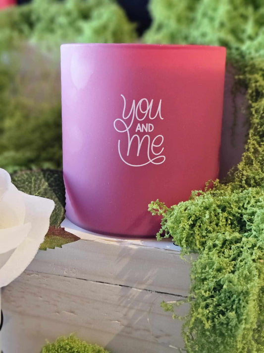 SAINT VALENTIN bougies duo de luxe "You&Me"