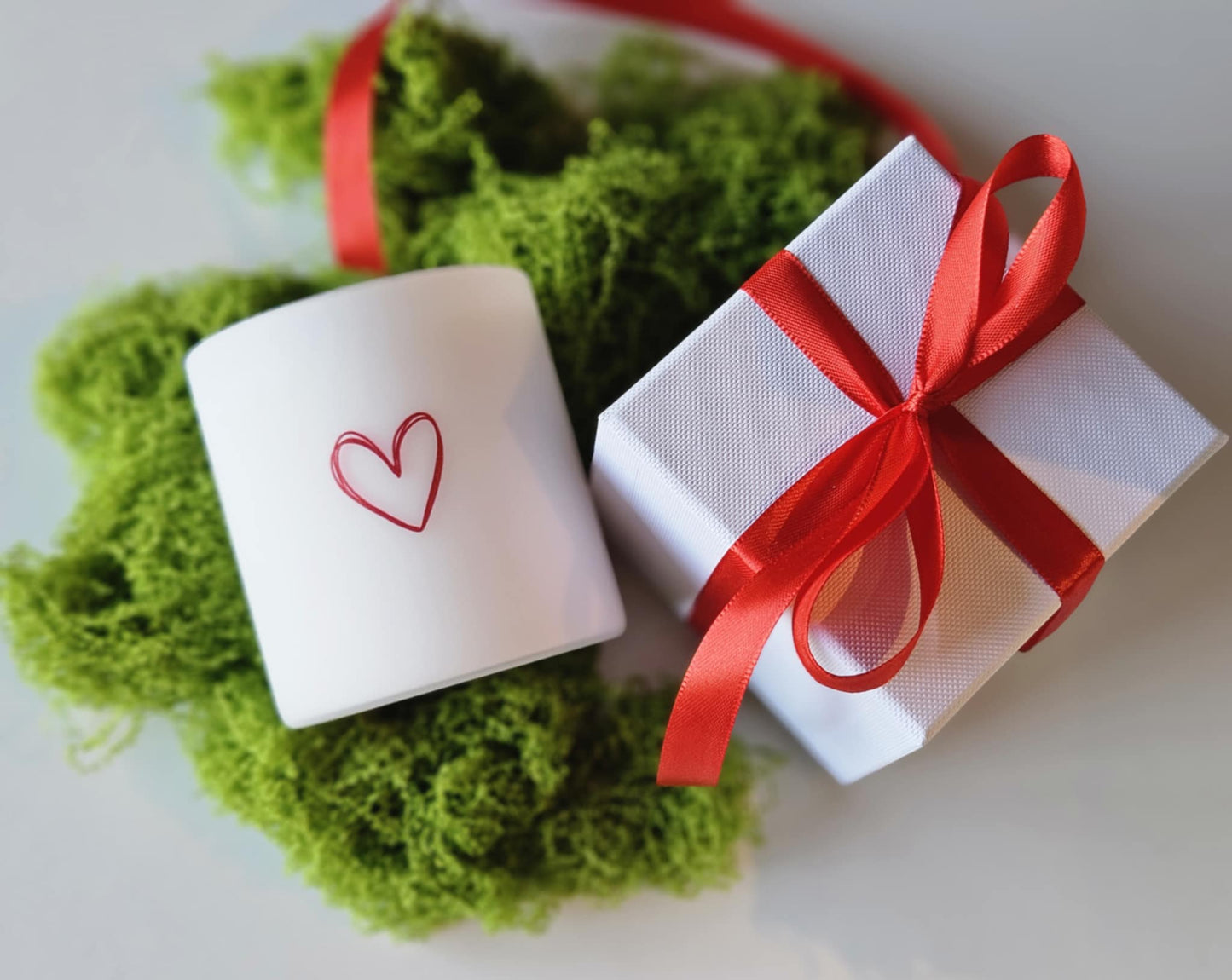 SAINT VALENTIN bougie individuelle luxe