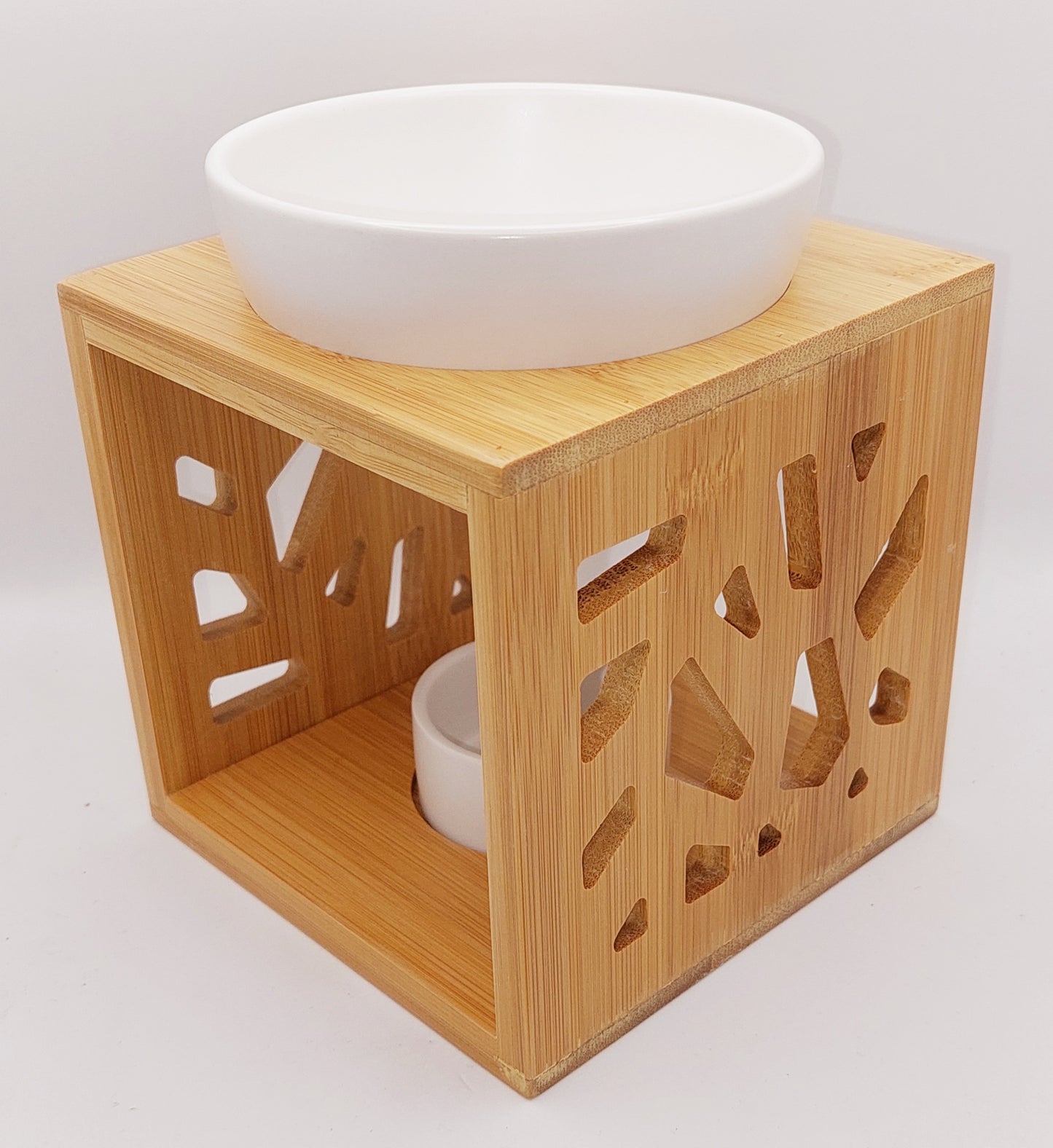 Brûleur pour fondants avec support en bois