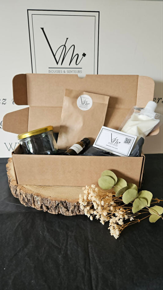 DIY KIT BOUGIE - 1 ou 2 bougies